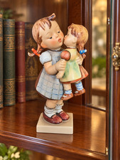 VTG Goebel Hummel 311 Kiss Me Doll WITH SOCKS 1st Version TMK3 Stylized Bee 6.5 picture