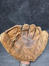VTG Rawlings Mickey Mantle XPG-6 11” Heart Of The Hide USA Baseball Glove RHT picture