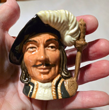 Royal Doulton Athos Character Jug D6509 3 in Hand Painted Vintage 1965 picture