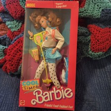 Vintage Cool Times Midge 1988 New In Box Barbie Doll picture