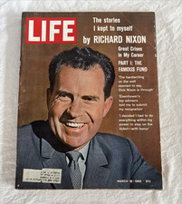 LIFE Magazine President RICHARD NIXON March 1962 The Stories I Kept To Myself picture