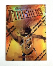 1997 Topps Finishers Shaquille O'Neal Basketball Lakers #50 REFRACTOR W/COATING picture
