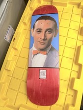 Pocket Pistols Pee Wee Herman Limited Screened Skateboard Deck Supreme Gonz RARE picture