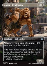 Ajani's Pridemate (Borderless) 293 U FDN MTG NM picture