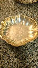 International Silver Company Hippendale Pattern Silver Bowl Serving Dish picture