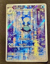 Poliwhirl 176/165 Illustration Rare 2023 Pokemon 151 Scarlet Violet IR picture