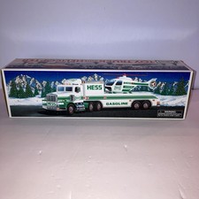 Vintage 1995 Hess Toy Truck and Helicopter NEW IN BOX picture