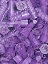 200pcs Ideal Twister Al/Cu Winged Wire Connectors Aluminum to Copper 65 Purple picture