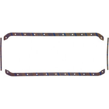 Fel-Pro OS 34210 C Engine Oil Pan Gasket Set Cork-Rubber Toyota Land Cruiser picture