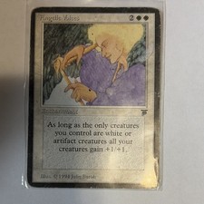 Wizards of the Coast MTG Legends Angelic Voices Enchantment White Unc 1994 picture