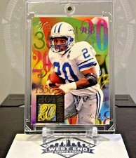 BARRY SANDERS 1994 Flair #11 💎 HOT NUMBERS 🔥 THICK INSERT ✨ MINT RARE 1:120 picture