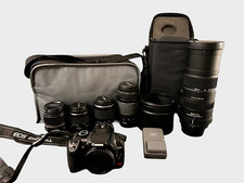 SIGMA DG 150-500mm 1:5-6:3 APO HSM *with* Canon EOS Rebel XTi DSLR Camera Bundle picture