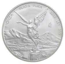 2015 Mexico 1 Onza Libertad 1 Mexican Silver BU picture