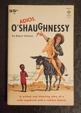 Adios O'Shaughnessy Robert Tallman Berkley G-24 1956 Vintage Sleaze GGA NICE picture