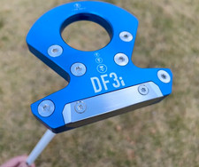 LAB Golf DF3i Putter Blue Right Handed RH Lie Angle Balanced Mallet 34 picture