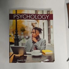 Psychology by David Myers and C. Nathan DeWall (2020, Trade Paperback) picture