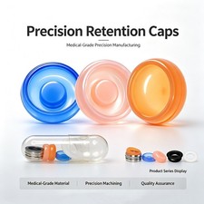US Dental Overdenture Retention Caps For Implant Locator Abutment Inserts picture