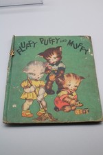Vintage Fluffy Puffy and Muffy book from 1944 picture
