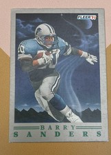 1991 Fleer - Pro Vision Barry Sanders #2 picture
