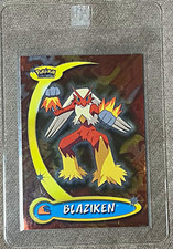 Pokémon Blaziken #9 2004 Topps Advanced Challenge Foil - NM⁠ picture