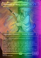 MTG Saruman of Many Colors (75/158) The Hobbit Eternal LP FOIL- Surge picture