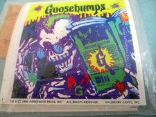 Vintage 1995 Hallmark Halloween Goosebumps pack of 20 Stickers NIP picture