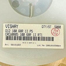 VISHAY 68 Ohms ± 1% 0.125W, 1/8W 0805 Surface Mount Resistors - 1000 or 5000 PCS picture