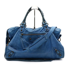 BALENCIAGA The City Classic Leather Two way Handbag Shoulder Bag picture