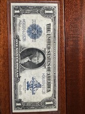 1923 $1 Silver Certificate Large Size Banknote Note Circulated Uncertified picture