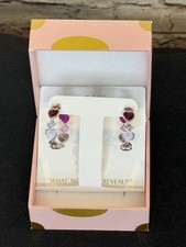 BP Bomb Party Jewel Candy Earrings “Worldly Opulence” In Tokyo Pop On Silver picture