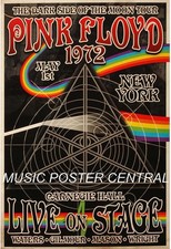 Pink Floyd 1972 Vintage Concert Poster picture