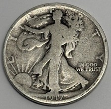 1917 S 50c Walking Liberty Half Dollar picture