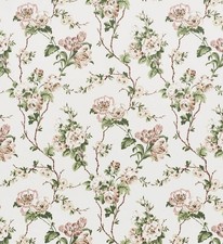 Schumacher Curtain Fabric 'BETTY CHINTZ' 6 METRES QUIET PINK Cotton Chintz picture