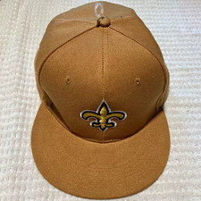 B-BOY New Orleans Saints NFL Cap Hat Tan 2011 Champions Size 7 3/4 picture