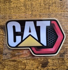 CATERPILLAR HEX DECAL 3 in.  UV DTF Decal Sticker waterproof USA NOT VINYL  picture