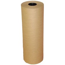 Zoro Select 5Pgl4 Kraft Paper Rolls, 18 In Roll Width, 1200 Ft Roll Length, 18, picture