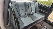 for BMW 3 SERIES COUPE 1992-99 IGGEE S.LEATHER CUSTOM FIT REAR SEAT COVERS picture