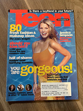 Vintage Teen Magazine July 2000 Issue Illustrated Fashion Makeup Jessica Simpson picture