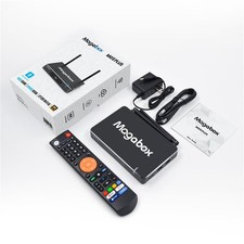 New 2026 Magabox MG5 Plus 8k UHD Media Box 4GB + 64GB Voice Command Remote picture