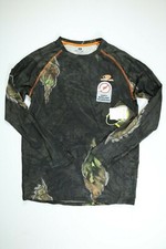 Mens Mossy Oak Eclipse Camo Long Sleeve Insect Repellent Shirt NEW NWT picture