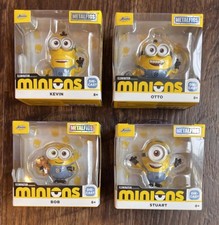 JADA MINIONS METAL FIGS COMPLETE SET OF 4 (STUART, BOB, OTTO, KEVIN)-BRAND NEW picture