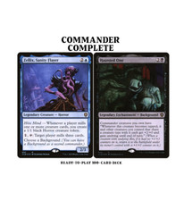 Zellix, Sanity Flayer and Haunted One HORROR MILL Magic MTG Commander Deck picture