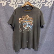 Vtg 1989 Harley Davidson 3D Emblem T Shirt The South Is Where Its At Washington picture