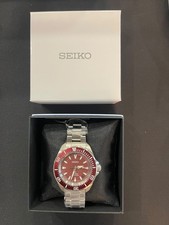 Seiko Prospex Sea Diver's 200M Red Dial 41.7 MM Automatic Watch SRPL11K1 picture