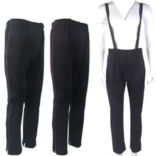 For Picard 3 Admiral Red Blue Gold Stripes Men Trousers Starfleet Pants Overalls picture