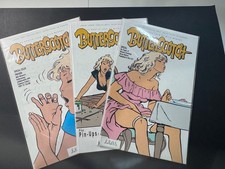 BUTTERSCOTCH #1 2 3 Complete Set Milo Manara Eros Comix 1990 English 1-3 picture