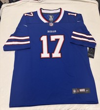Men's Buffalo Bills Josh Allen #17 Blue Jersey Size Medium New picture