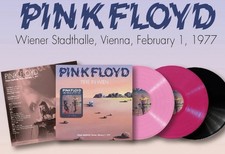 Pink Floyd - Tier in Wien  01.02.77 Vienna,Wiener Stadthalle - Pink or Purple LP picture
