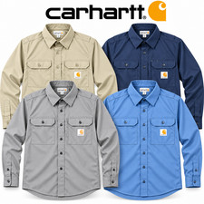 Carhartt Men's Long-Sleeve Button-Down Work Shirt picture