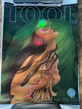 TOOL 2026 Louder Than Life Louisville, KY Rare Holofoil Poster /490 - Alex Kuno picture